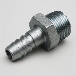 HA-3/8-1/2 HOSE TAIL 3/8- NPTX 2/1 STEEL