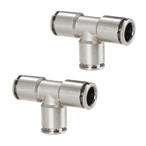 TEE NICKEL PLATED 8MM