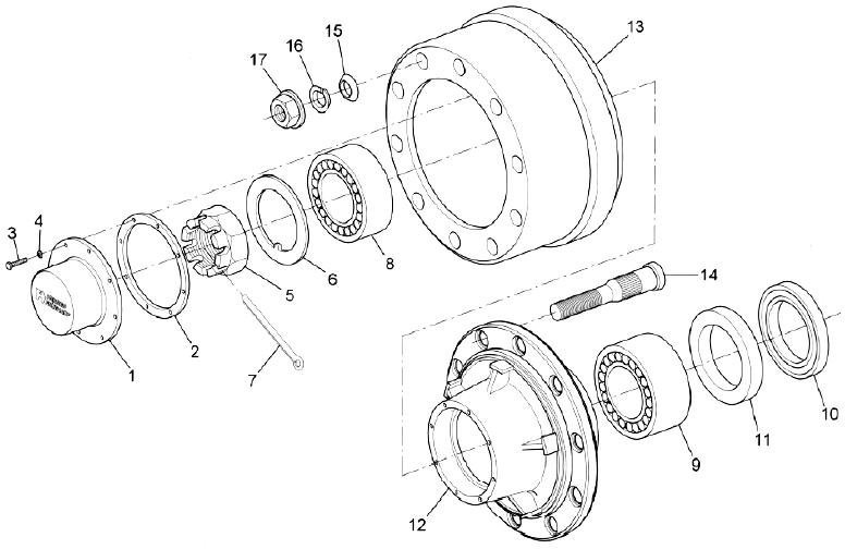GASKET HUP CAP PROPAR 11000 - Image 2